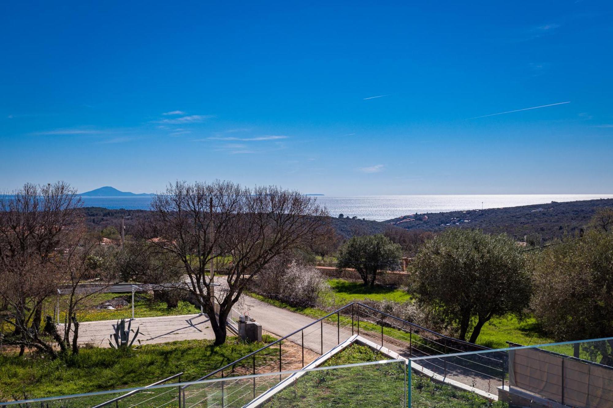 Villa Ogradina Near Pula With Sea View For 5 Persons Only 3 Km From The Beach Krnica Exteriör bild
